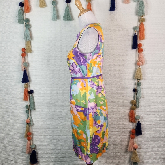 Boden Abstract Sleeveless Sheath - Picture 2 of 5